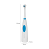 Brosse à dents électrique Proficare PC-EZ 3054 Blanc/Bleu