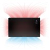 Convecteur en verre 2000W Noir Proficare PC-GKH3119-Noir