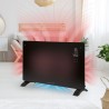 Convecteur en verre 2000W Noir Proficare PC-GKH3119-Noir