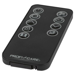 Convecteur en verre 2000W Noir Proficare PC-GKH3119-Noir