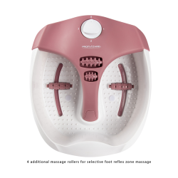 Appareil de massage pour les pieds  Blanc et Bordeaux Proficare PC-FM 3027