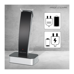 Professional hair and beard trimmer Proficare PC-HSMR 3051 Black and silver