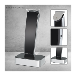 Professional hair and beard trimmer Proficare PC-HSMR 3051 Black and silver