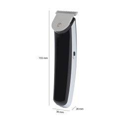 Professional hair and beard trimmer Proficare PC-HSMR 3051 Black and silver