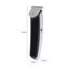Tondeuse professionnelle pour cheveux et barbe Proficare PC-HSMR 3051 Noir et argent