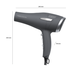 2200W Proficare PC-HT 3045 Professional Hairdryer Anthracite