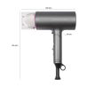 Sèche cheveux pliable 1600W ProfiCare PC-HT 3073 Rose