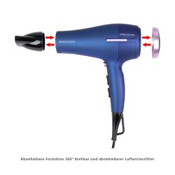 Proficare PC-HTD 3030 Professional Sensitive Hairdryer 2000W