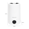 Humidificateur d'air Proficare PC-LB 3077 Blanc