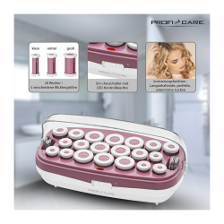Proficare PC-LW 3028 Heating Curlers White/Bordeaux