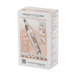 Set manucure pedicure Proficare PC-MPS 3004 Blanc