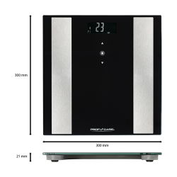 Pese personne 8 en 1 Proficare PC-PW 3007 FA Noir