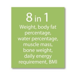 Proficare PC-PW 3007 FA Black 8-in-1 bathroom scale