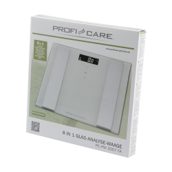 Pese personne 8 en 1 Proficare PC-PW 3007 FA Blanc