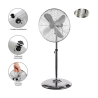 Ventilateur sur pied design Inox 40cm Proficare PC-VL 3064 MS