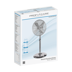 Ventilateur sur pied design Inox 40cm Proficare PC-VL 3064 MS