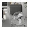 Proficare 50cm stainless steel design fan PC-VL3067 WM