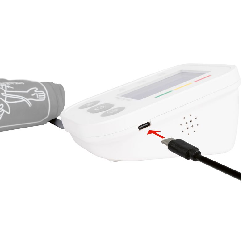 Tensiomètre pour le bras avec indicateur Blanc Proficare PC-BMG 3121