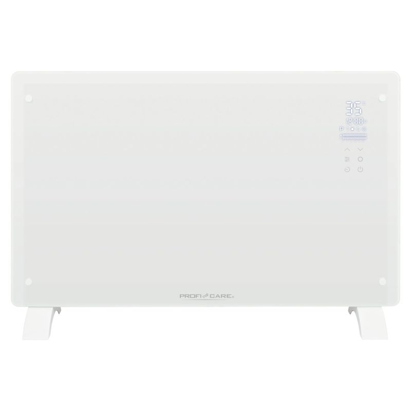 Glass convector heater 2000WProficare PC-GKH 3119 White