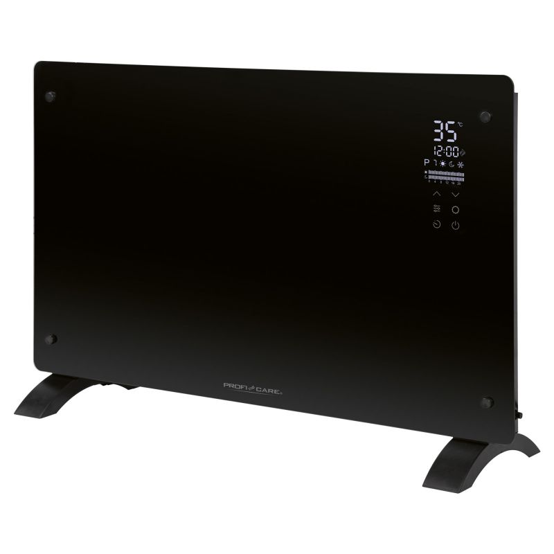 Glass convector heater 2000W Proficare PC-GKH 3119 Black