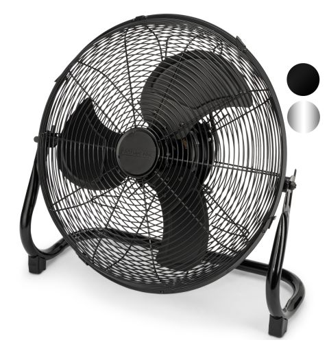 Stainless steel designer air fan Black 40cm Proficare PC-VL 3065 WM Black