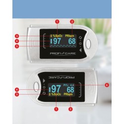 Proficare PC-PO3104 3in1 pulse oximeter with LCD screen
