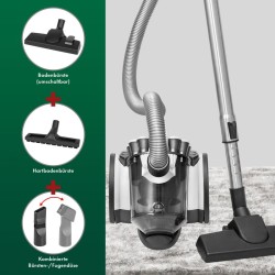 700W white bagless canister hoover Proficare PC-BS3110-White