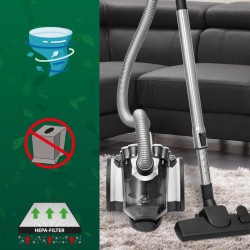 700W white bagless canister hoover Proficare PC-BS3110-White