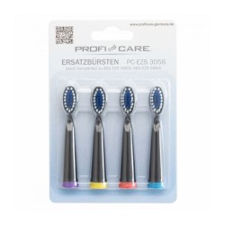 4 replacement heads for Proficare toothbrush PC-EZS3056