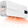 Chauffage mural en céramique Blanc Proficare PC-HL3116-Blanc