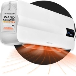 Chauffage mural en céramique Blanc Proficare PC-HL3116-Blanc