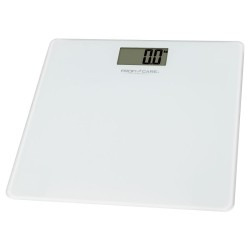 Electronic bathroom scale with proficare White LCD display PC-PW3122-White