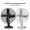 Design table fan Black 30 cm Proficare PC-VL3063M-Black