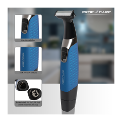 Blue Proficare PC-BHT 3074 2-in-1 shaver trimmer