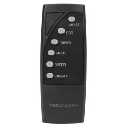 Ventillateur et humidificateur à roulette 40cm Noir Proficare PC-VL3142LB-Noir