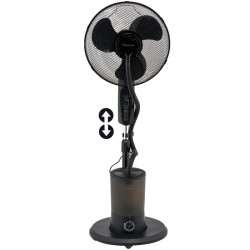 Proficare PC-VL3142LB 40cm Roller Fan & Humidifier-Black