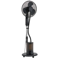 Ventillateur et humidificateur à roulette 40cm Noir Proficare PC-VL3142LB-Noir