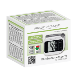 Proficare Wrist Blood Pressure Monitor PC-BMG 3018 White