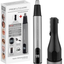 Tondeuse nez/oreilles 2en1 Gris Proficare PC-NE3144-Gris